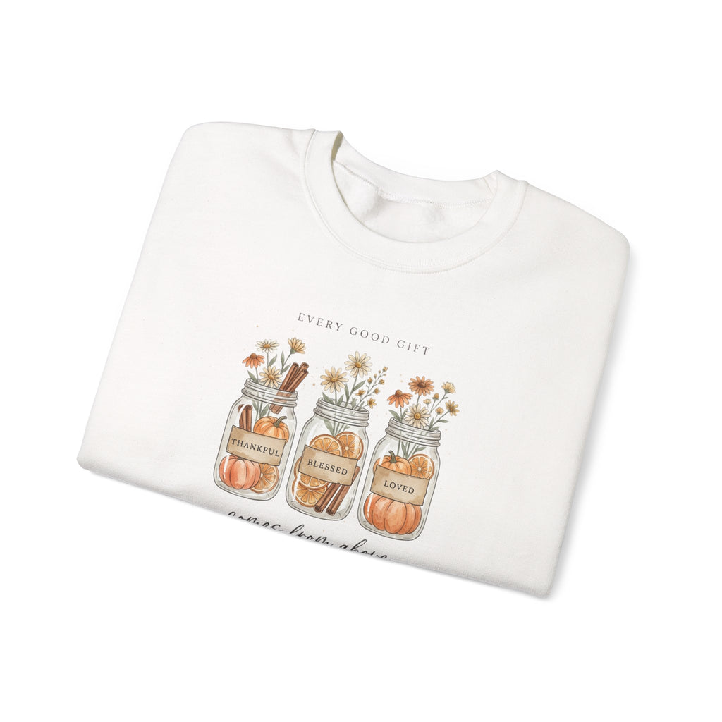 Roots from Above Crewneck Sweatshirt | Christian Autumn, Fall Leaves
