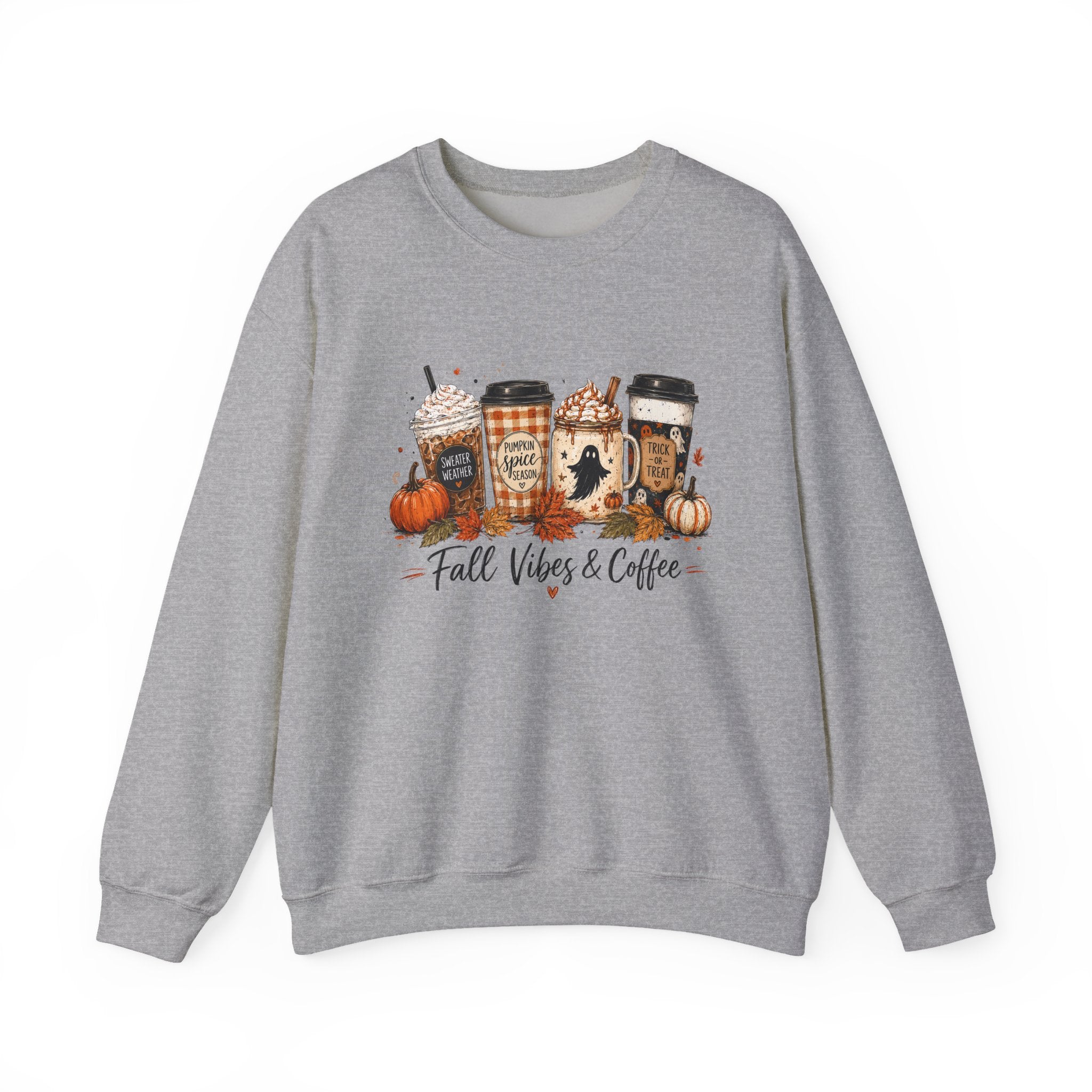 Fall Vibes & Coffee Sweatshirt