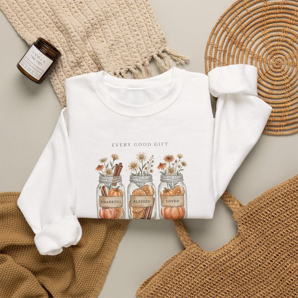 Roots from Above Crewneck Sweatshirt | Christian Autumn, Fall Leaves