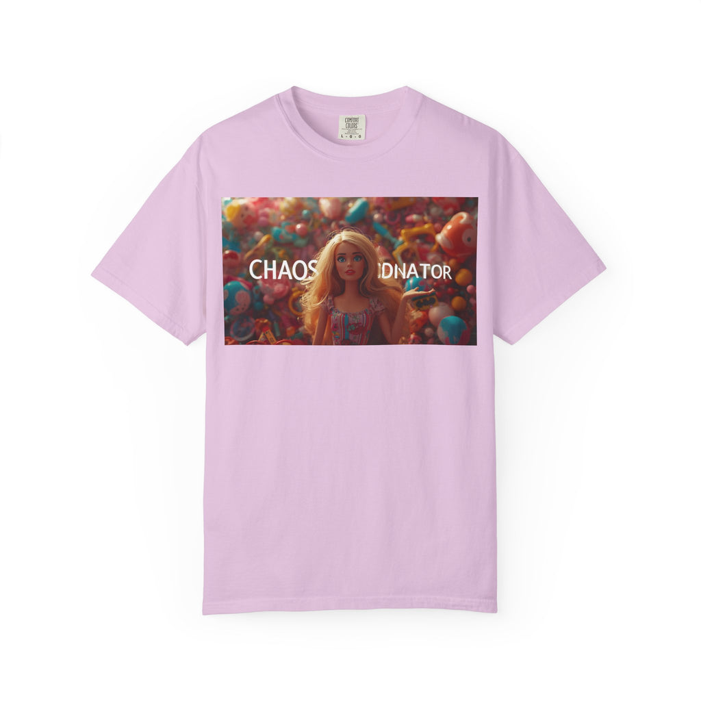 Chaos Coordinator Graphic T-Shirt — Barbie-Inspired Pop Art Tee