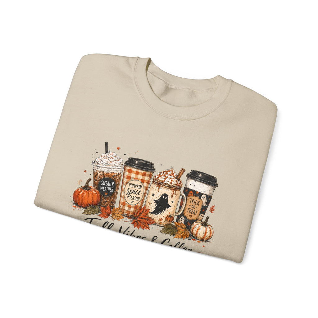 Fall Vibes & Coffee Sweatshirt
