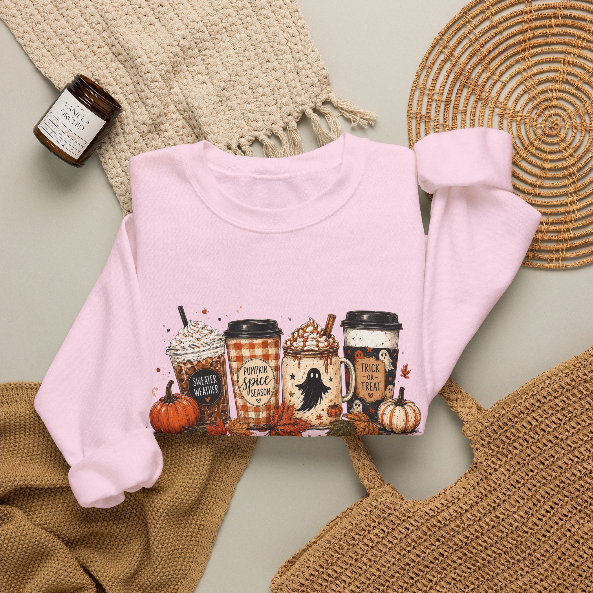 Fall Vibes & Coffee Sweatshirt