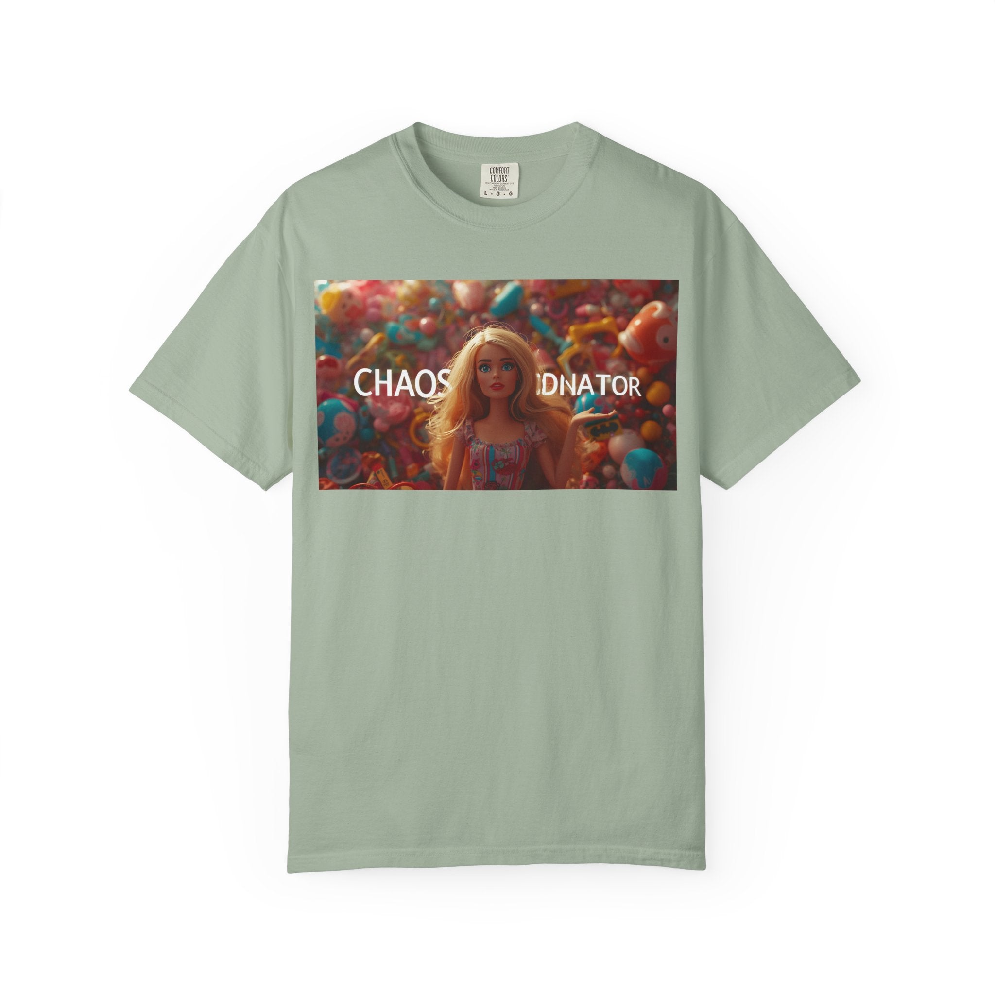 Chaos Coordinator Graphic T-Shirt — Barbie-Inspired Pop Art Tee