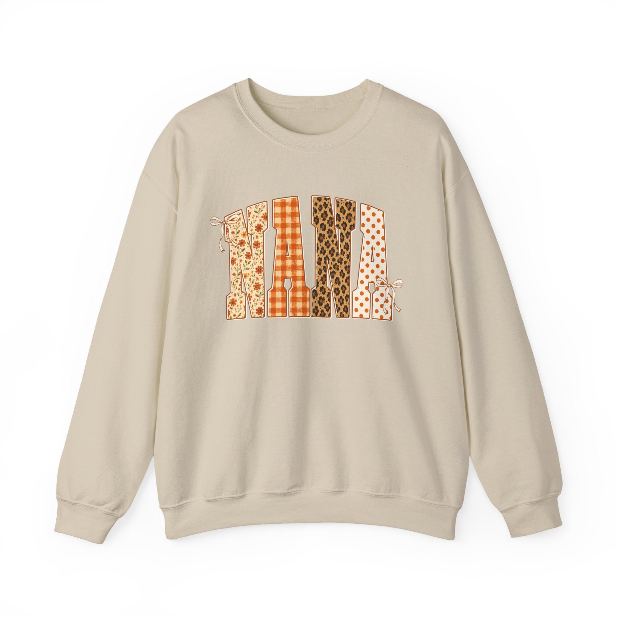 Fall Plaid Pumpkin Crewneck Sweatshirt