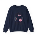 Pink Boo Crew Breast Cancer Awareness Sweatshirt | October ribbon, survivor support