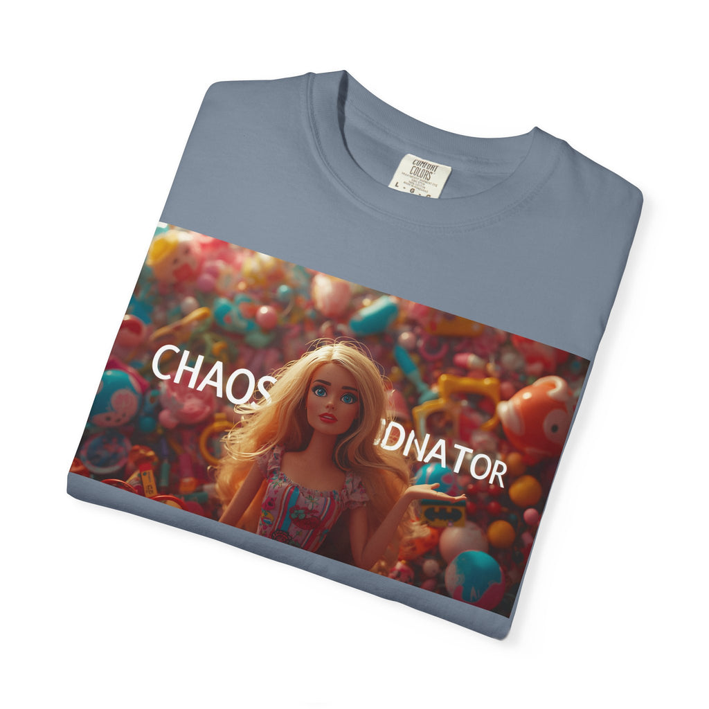 Chaos Coordinator Graphic T-Shirt — Barbie-Inspired Pop Art Tee