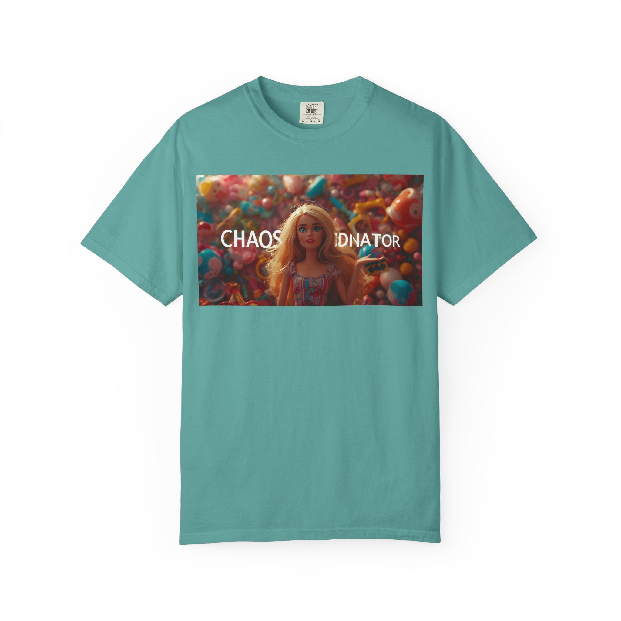 Chaos Coordinator Graphic T-Shirt — Barbie-Inspired Pop Art Tee