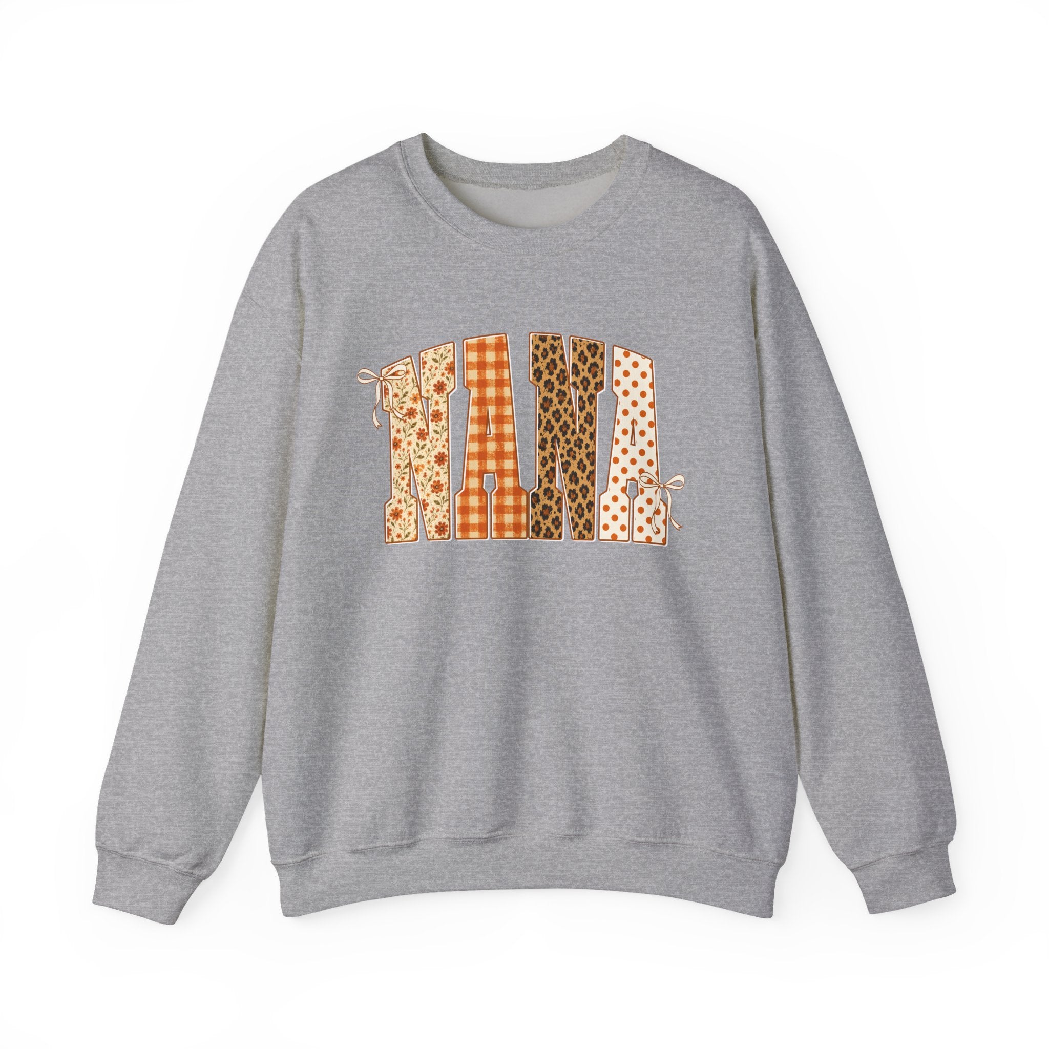 Fall Plaid Pumpkin Crewneck Sweatshirt