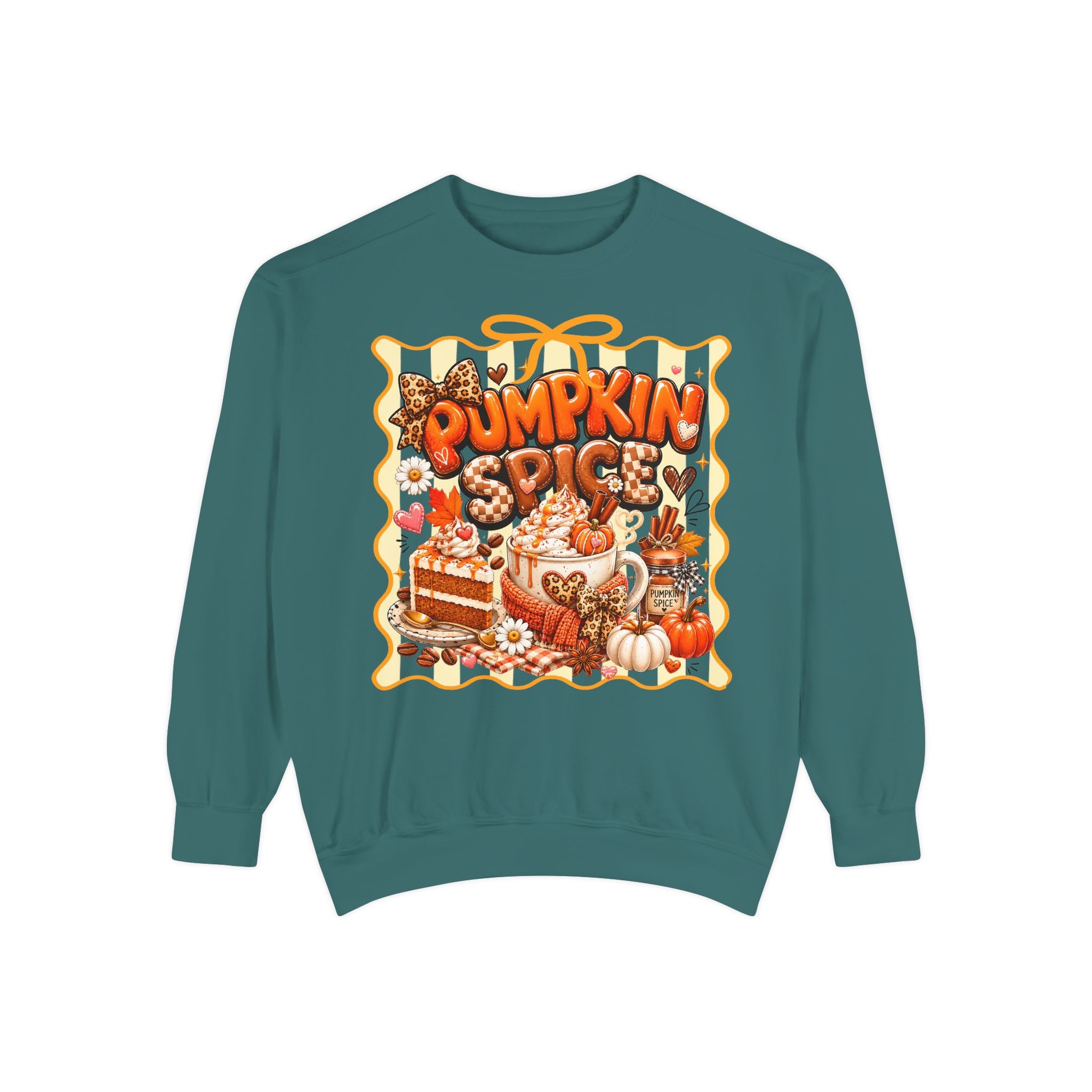 Pumpkin Spice Sweatshirt — Cozy Fall Autumn Graphic Pullover