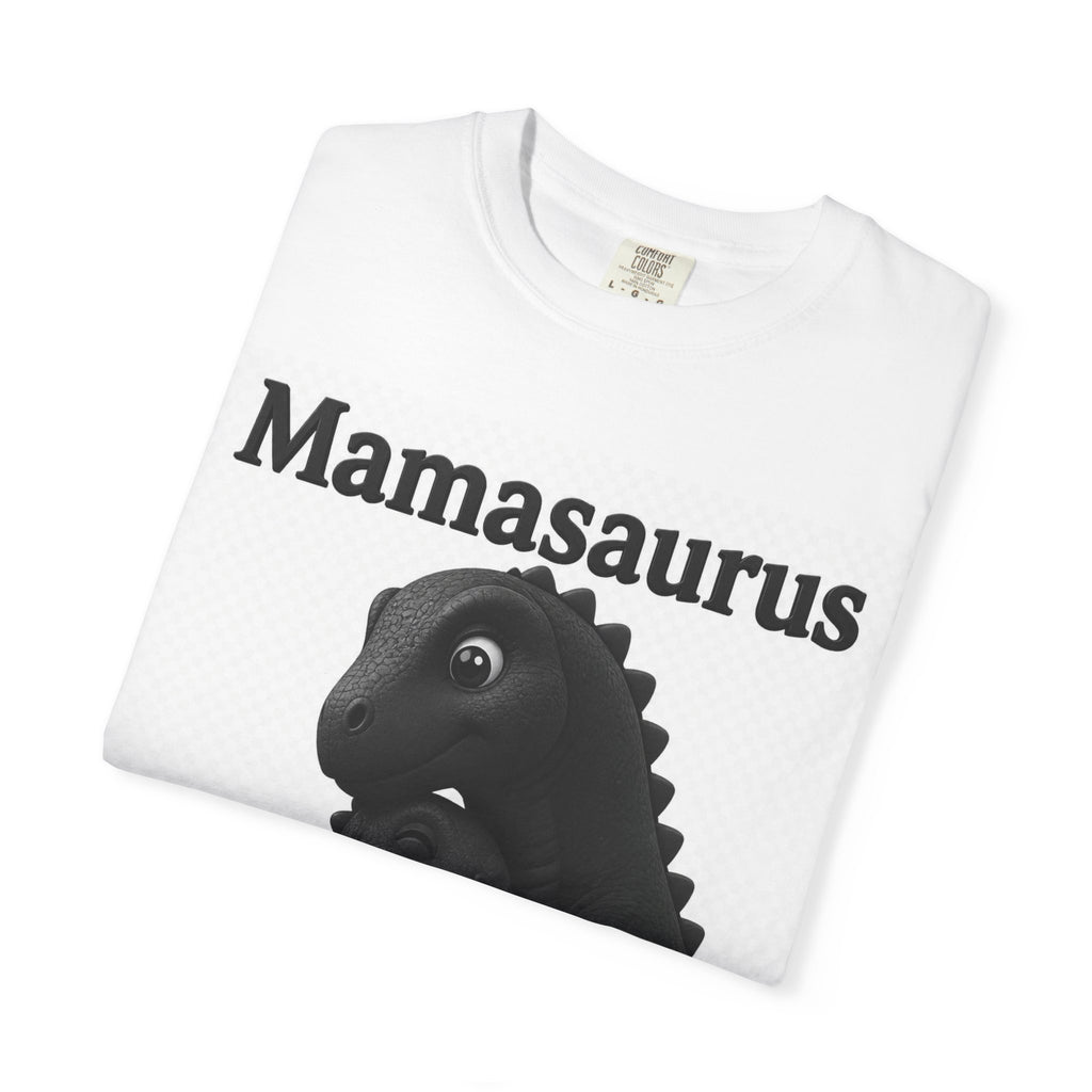 Mamasaurus T-Shirt — Cute Mama Dinosaur Graphic Tee for Mother's Day