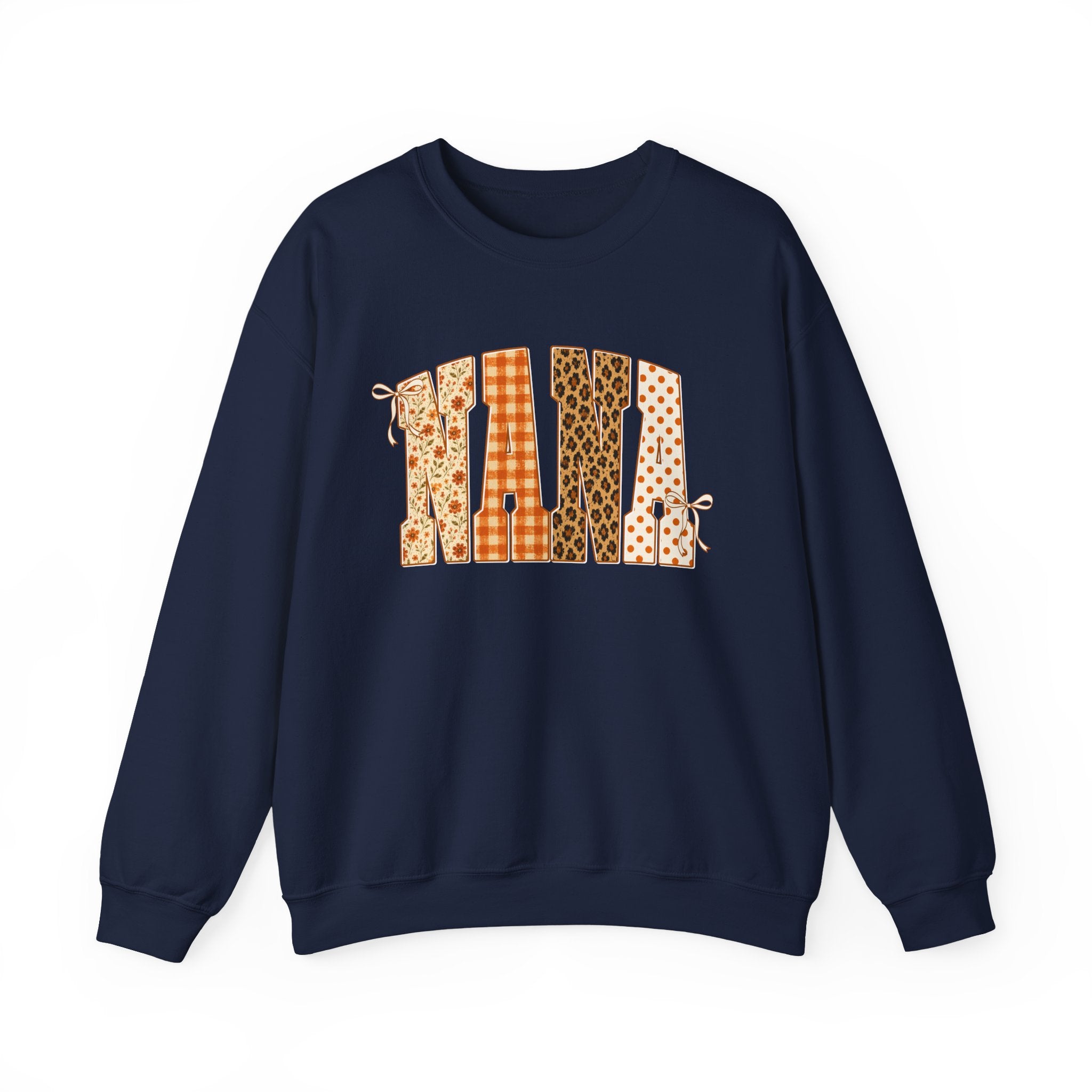 Fall Plaid Pumpkin Crewneck Sweatshirt