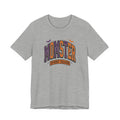 Momster Spooky Season Tee | Halloween Mom shirt, bats, purple & orange