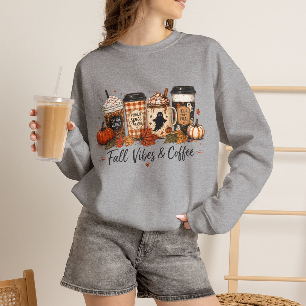 Fall Vibes & Coffee Sweatshirt