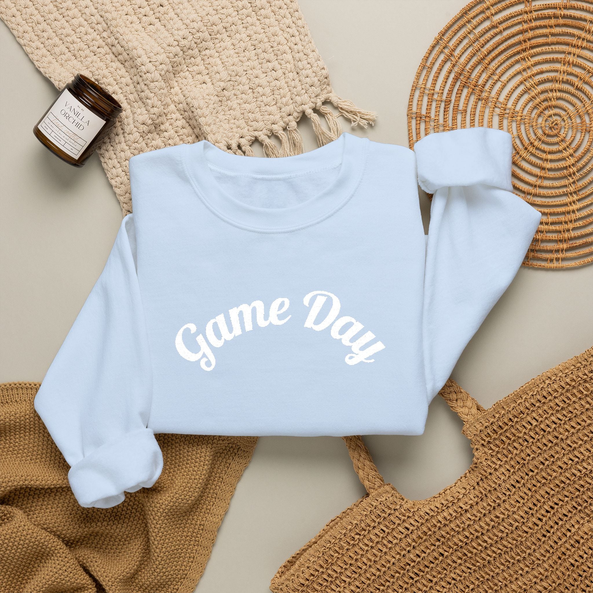 Game Day Crewneck Sweatshirt — Classic Sports Fan Pullover