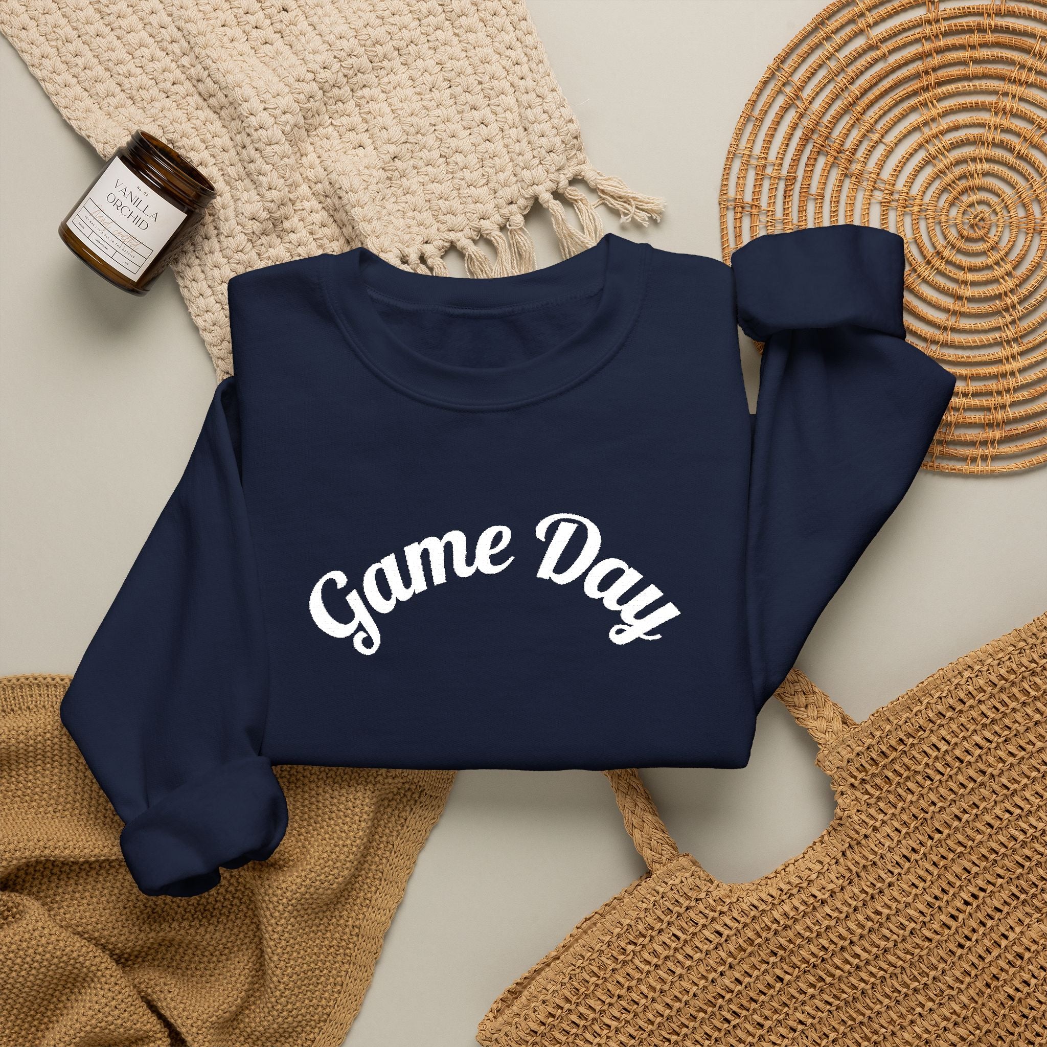 Game Day Crewneck Sweatshirt — Classic Sports Fan Pullover