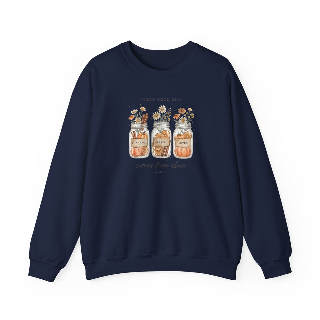 Roots from Above Crewneck Sweatshirt | Christian Autumn, Fall Leaves