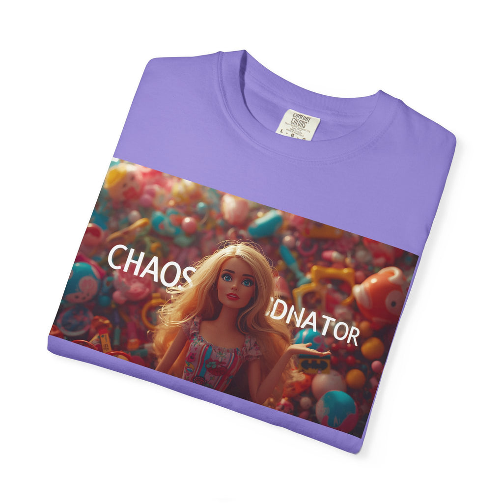 Chaos Coordinator Graphic T-Shirt — Barbie-Inspired Pop Art Tee