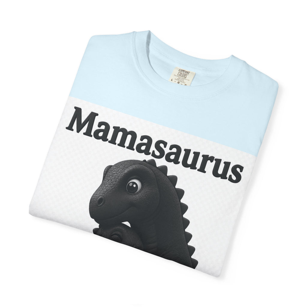 Mamasaurus T-Shirt — Cute Mama Dinosaur Graphic Tee for Mother's Day