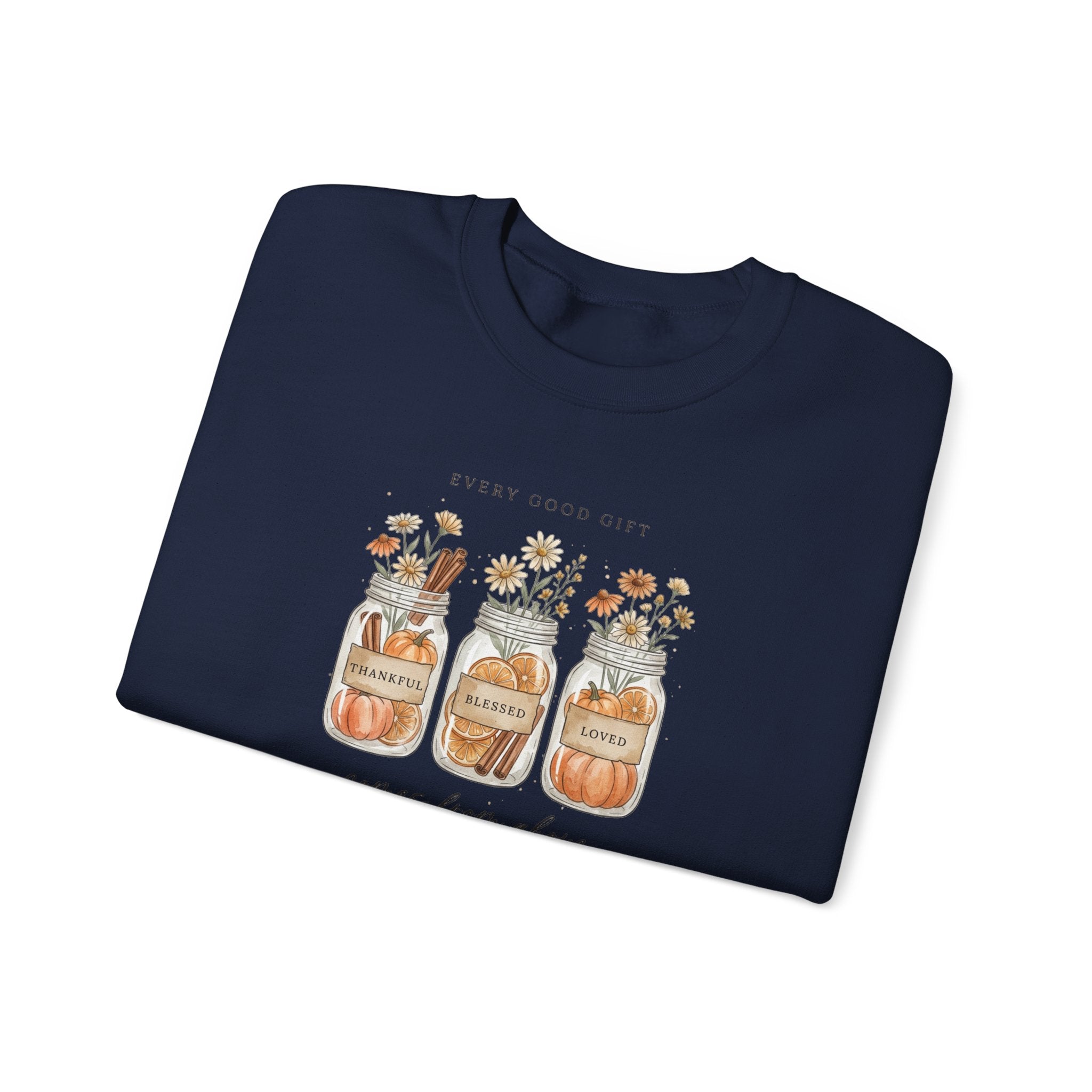 Roots from Above Crewneck Sweatshirt | Christian Autumn, Fall Leaves