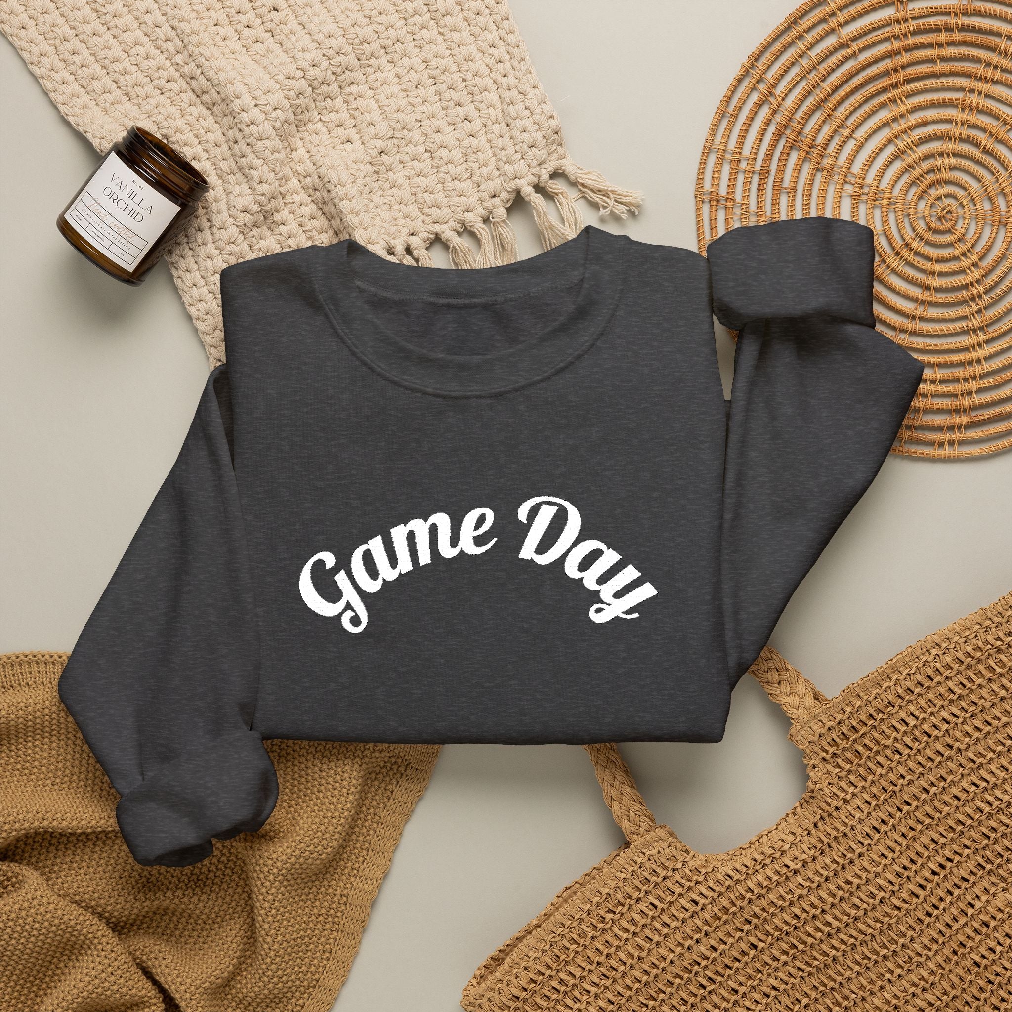 Game Day Crewneck Sweatshirt — Classic Sports Fan Pullover