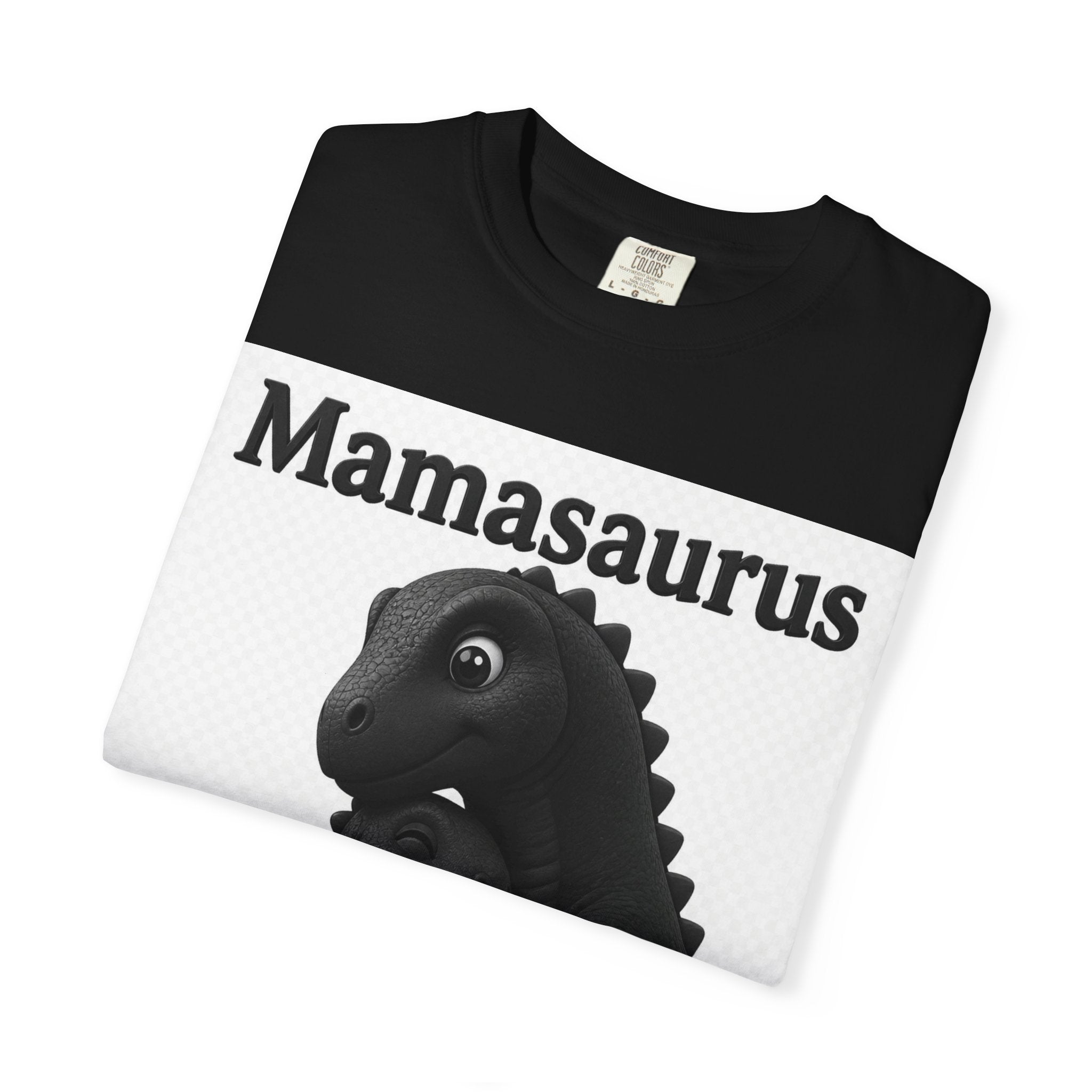 Mamasaurus T-Shirt — Cute Mama Dinosaur Graphic Tee for Mother's Day