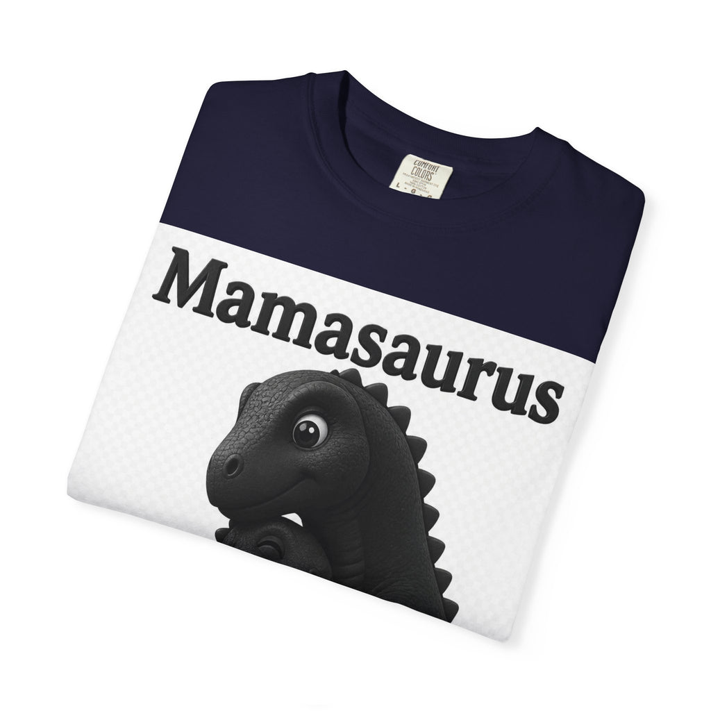 Mamasaurus T-Shirt — Cute Mama Dinosaur Graphic Tee for Mother's Day