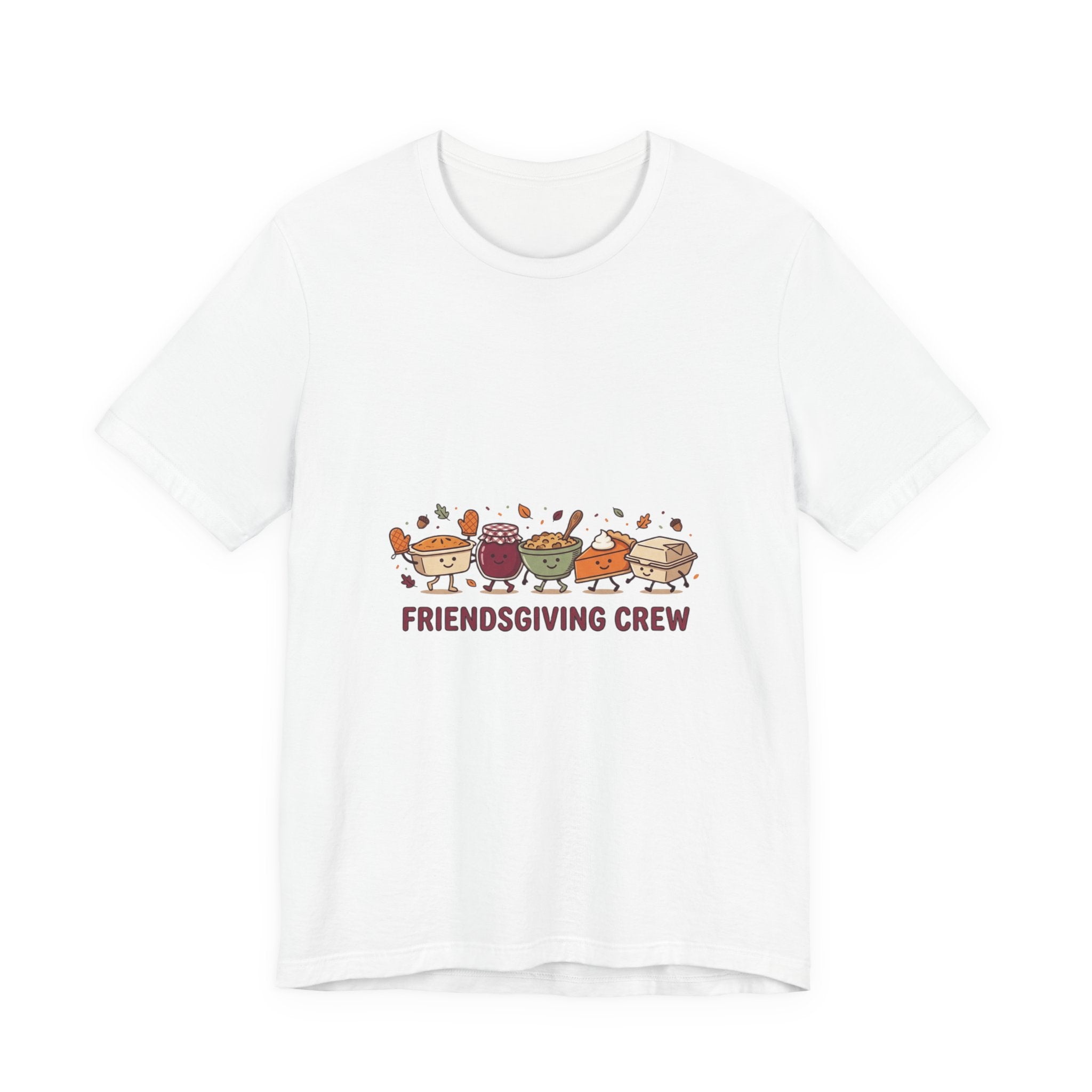 Friendsgiving Crew Tee | Thanksgiving Thanksgiving Turkey Pumpkin Pie Fall Foliage