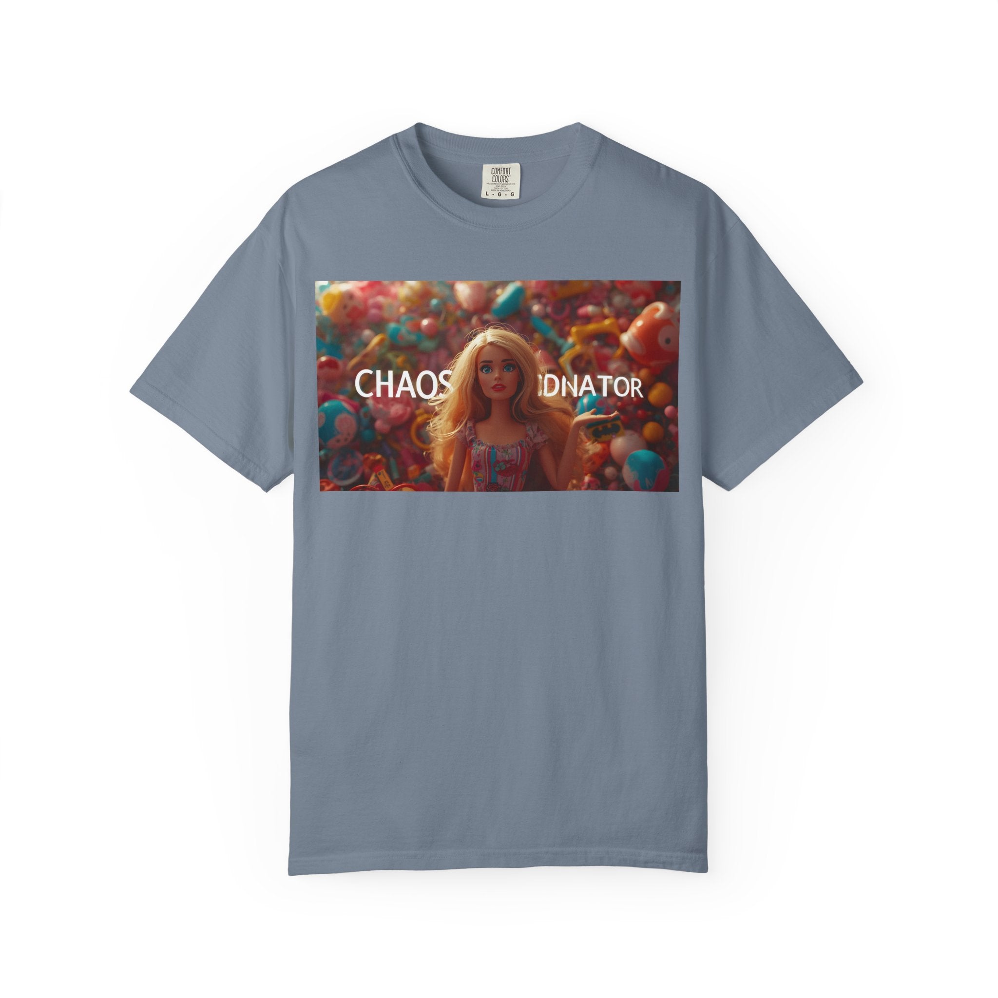 Chaos Coordinator Graphic T-Shirt — Barbie-Inspired Pop Art Tee