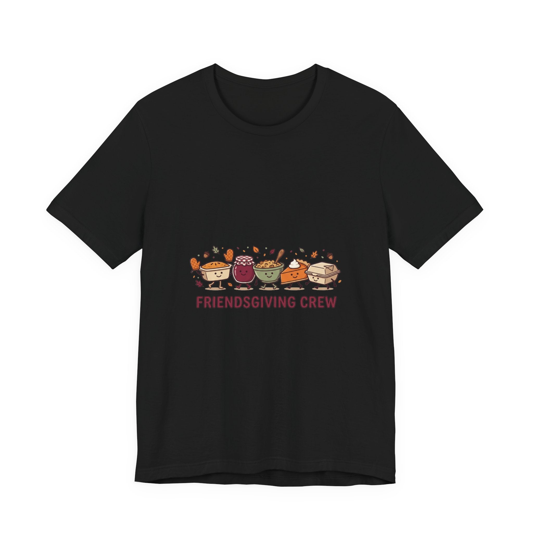 Friendsgiving Crew Tee | Thanksgiving Thanksgiving Turkey Pumpkin Pie Fall Foliage