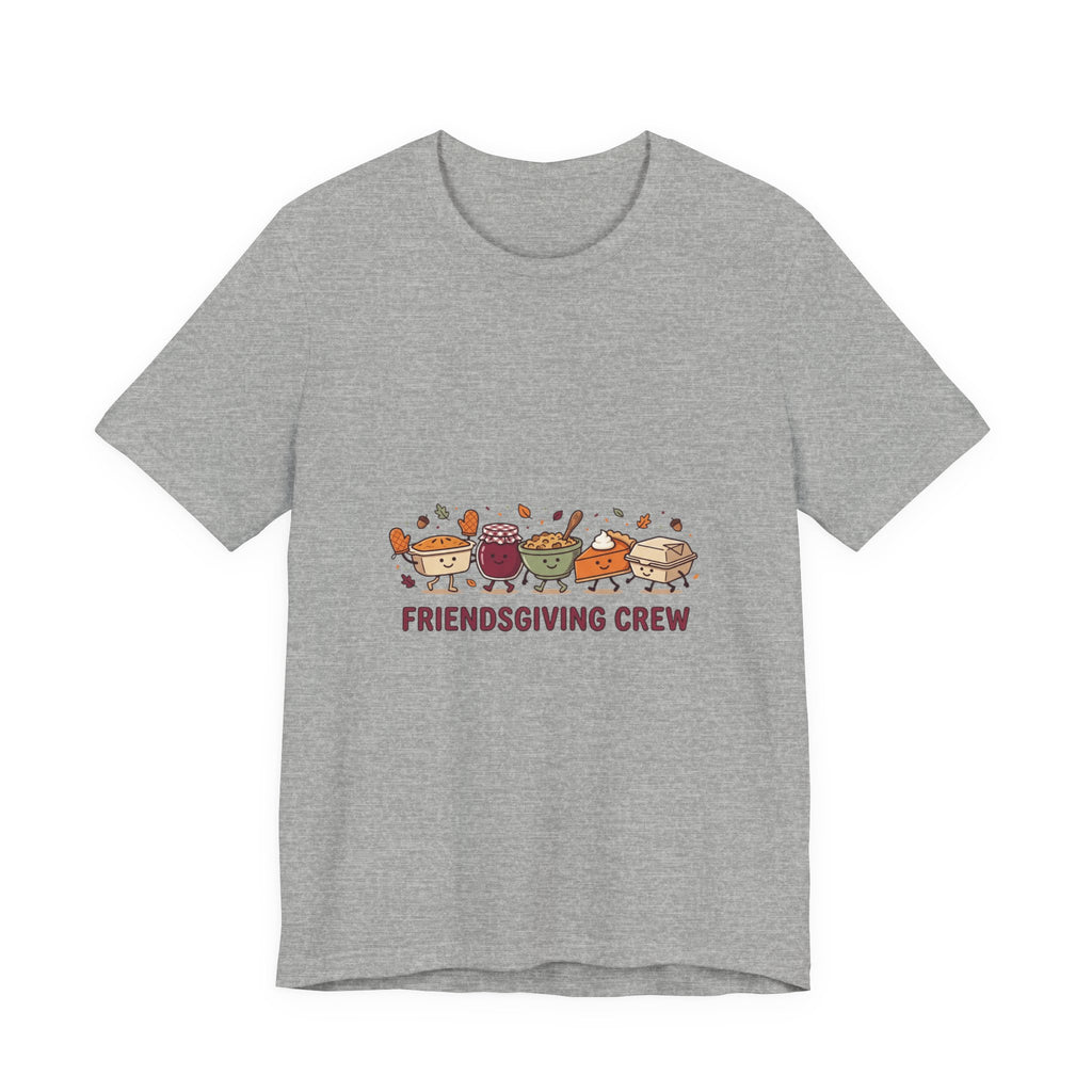 Friendsgiving Crew Tee | Thanksgiving Thanksgiving Turkey Pumpkin Pie Fall Foliage